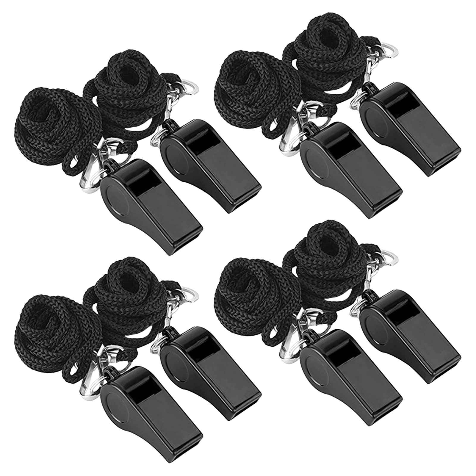 Emergency Whistle Loud - 8Pcs Metal Portable Survival Whistles For