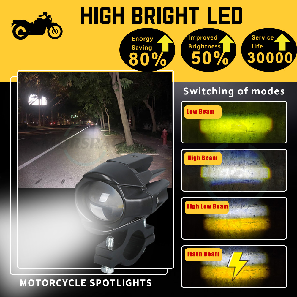 Auxiliary Led Headlights For M - Sos Light Strobe 评论和价格