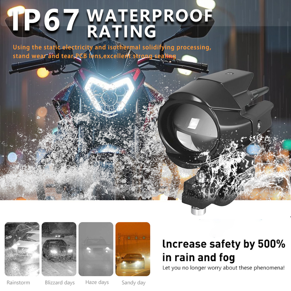 Auxiliary Led Headlights For M - Sos Light Strobe 评论和价格