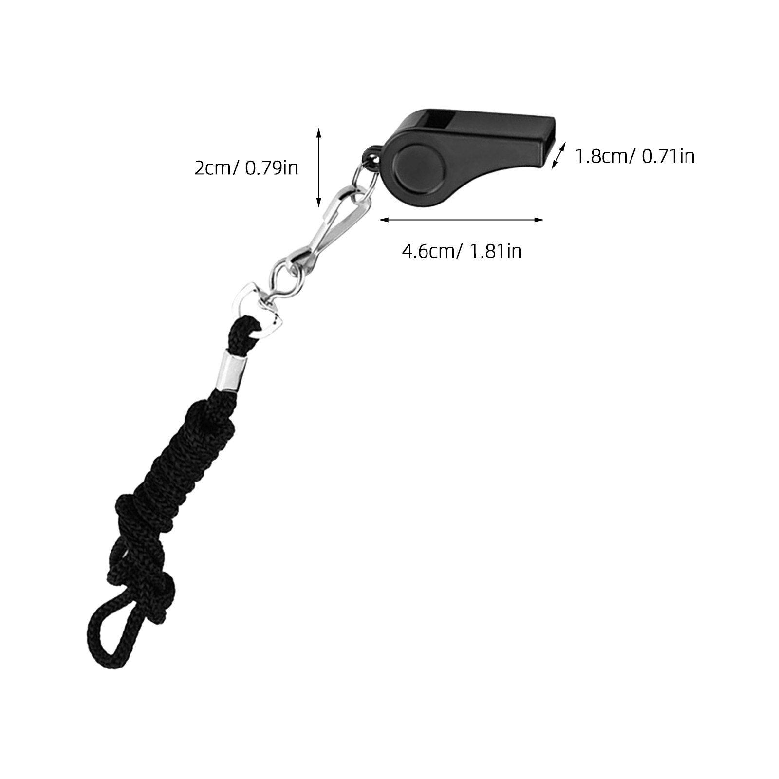 8Pcs Metal Portable Survival W - Emergency Whistle Loud 评论和价格